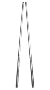 Close-up of a pair of chopsticks 스톡 사진