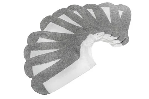 Close up of a pair of socks on white background with clipping path Stock Photos