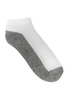 Close up of a pair of socks on white background with clipping path Stock Photos