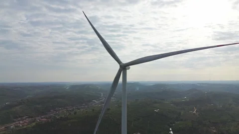Close-Up Pan of Windmill Head, Dak Mil, Central Highlands Vietnam 库存影片 329916405