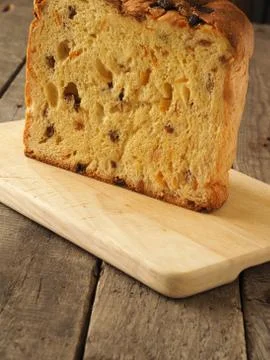 Close up of a Panettone Stock Photos
