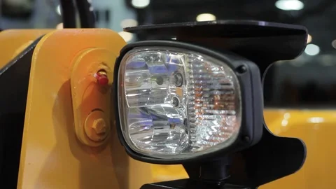 Close-up parking light Stock Footage 90893275
