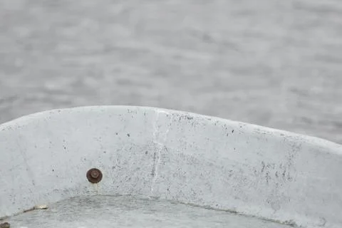 Close-up of a part of a boat 스톡 사진