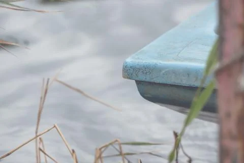 Close-up of part of a boat Stock Photos