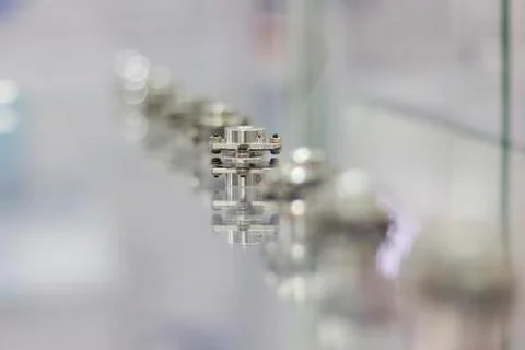 Close up part of an machine Stock Photos