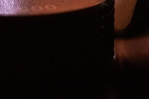 Close up of the part of old camera. Stock Photos