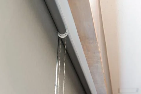 Close up part of roller blind Stock-Fotos