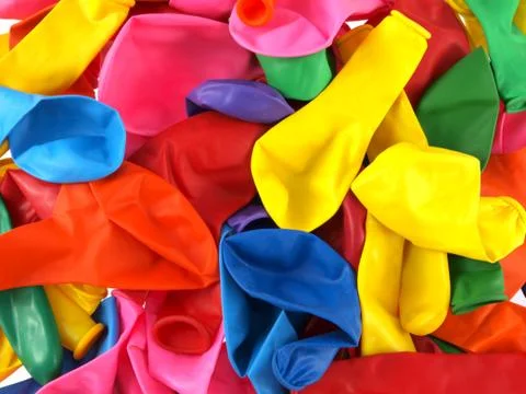 Close up of party balloons Stock Photos