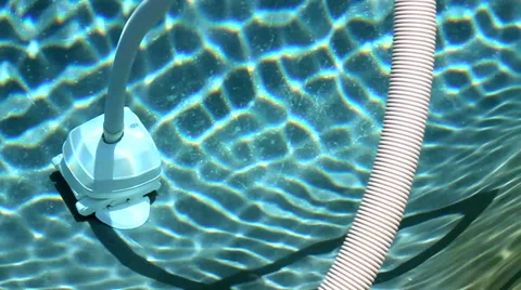 Close-up of patient pool auto-cleaning Video stock 33891792