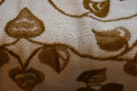 Close-up of patterned fabric texture Stock Photos