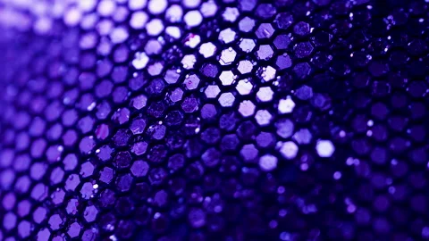A close up of a patterned surface with a lot of small dots Stock Footage 328045148