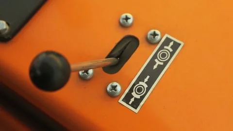 Close up of paver machine part. Video stock 70286772