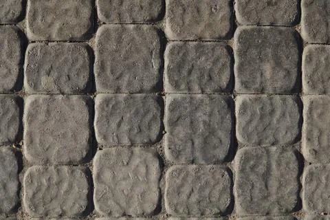 Close up of paving slabs. Stock Photos
