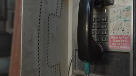 Close Up Of Pay Phone Stock Footage 270329273