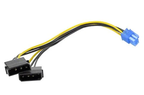 Close Up PCI-E cable Stock Photos