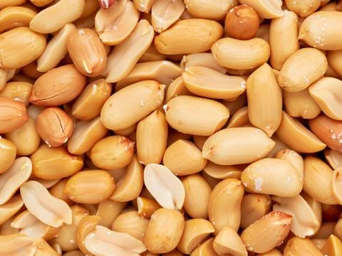 Close up peanuts in shell background Fotos Stock