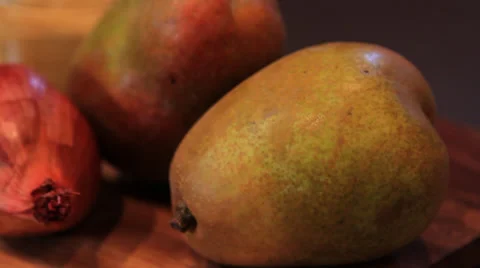 Close up Pear Stock Footage 37411666