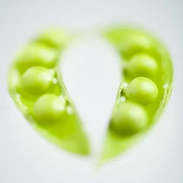 Close-up of peas in pods Stock-Fotos