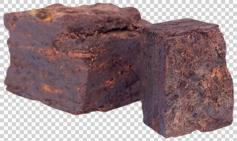 Close up of peat block Stock Photos