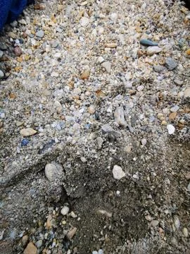 Close-up of pebbles in Miskolc Stock Photos