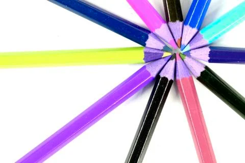 Close-up pencil. Stock Photos