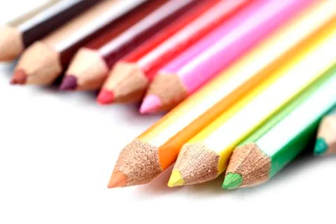 Close-up pencil. Stock Photos