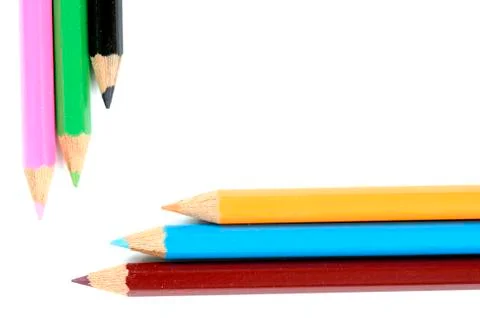 Close-up pencil. Stock Photos