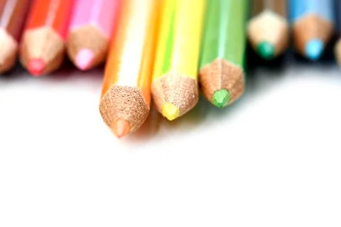 Close-up pencil. Stock Photos