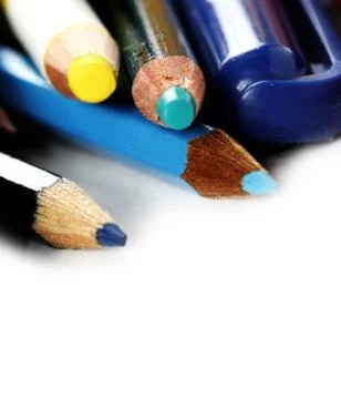 Close-up pencil. Stock Photos