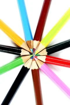 Close-up pencil. Stock Photos