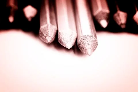Close-up pencil. Stock Photos