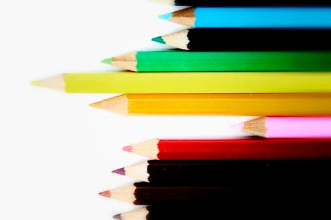 Close-up pencil. Foto stock