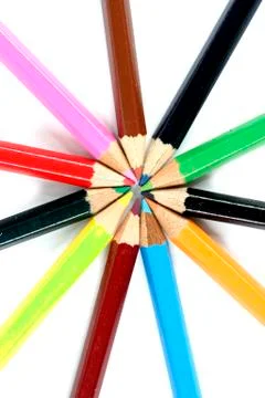 Close-up pencil. Stock Photos