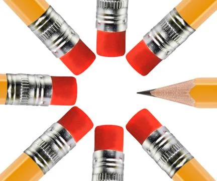 Close up pencil Stock Photos
