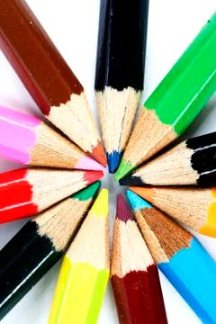 Close-up pencil. Stock Photos