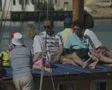 Close up of people on gulet SD Footage