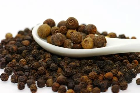 Close up of pepper corn Stock Photos