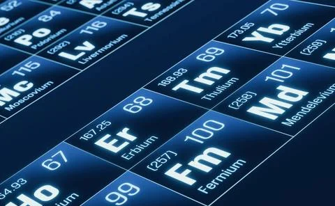  Close up periodic table of the elements. Close up periodic table of the e... 스톡 사진