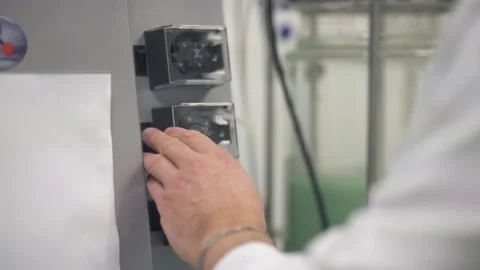 A close up of a person holding an object Stock Footage 155533454