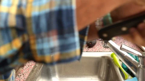 Close up person preparing vegetables to bake at home - 8 sec Stock Footage 128844050