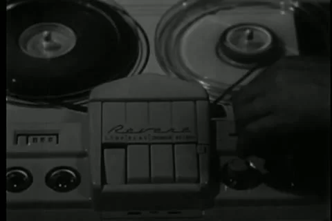 Tape Tape Recorder Stock Video Footage