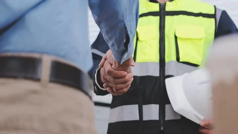 Close-up Of Person's engineer Hand Drawing Plan On Blue Print with architec.. Stock Footage 345608767