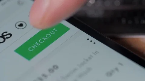 Close-up Of A Person's Hand Adding Items In Shopping Cart On Online Shopping App Stock-Footage 73677862