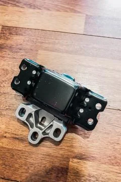 Close Up Photo of a Gearbox Engine Mounting for VW Tiguan 2014 Stock Photos