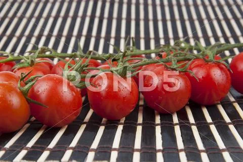 Close-up photo of tomatoes Stock Photos