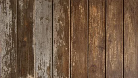 Close-up photo of wooden planks Rustic old wood material texture background w Stock Photos