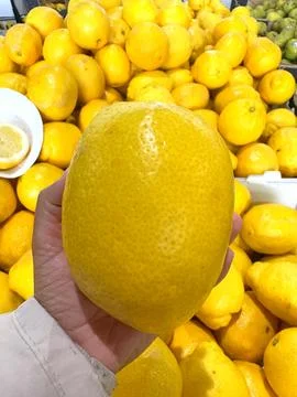 Close up picture of the lemon Stock-Fotos