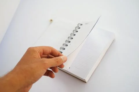 A close up of a piece of paper Stock Photos