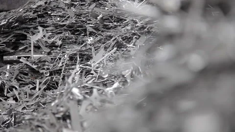 Close up of pieces of metal Stock Footage 231497231