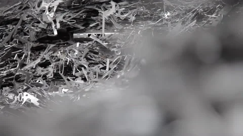 Close up of pieces of metal Stock Footage 231497275